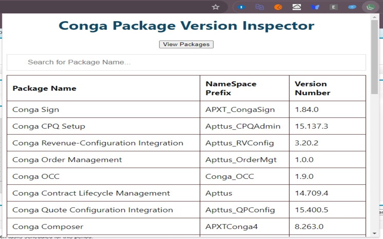 Conga Debug Helper chrome谷歌浏览器插件_扩展第1张截图