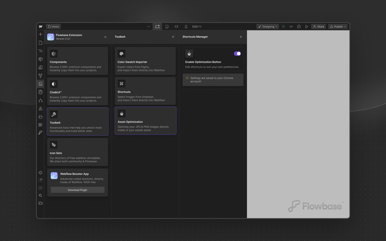 Flowbase Chrome Extension chrome谷歌浏览器插件_扩展第2张截图