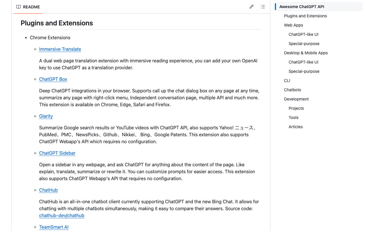 GitHub TOC Sidebar chrome谷歌浏览器插件_扩展第1张截图