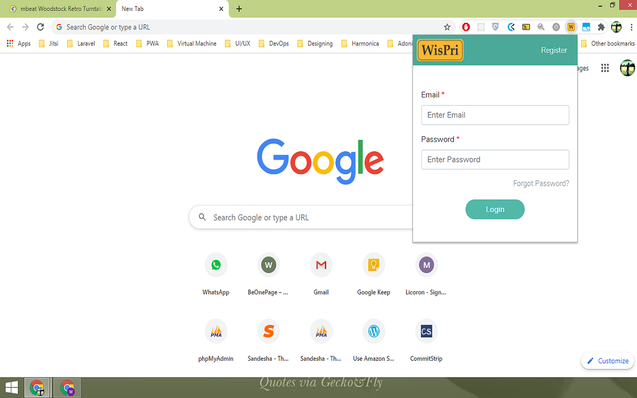 Wispri chrome谷歌浏览器插件_扩展第2张截图