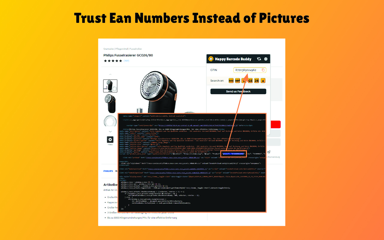 Happy Barcode Buddy chrome谷歌浏览器插件_扩展第1张截图