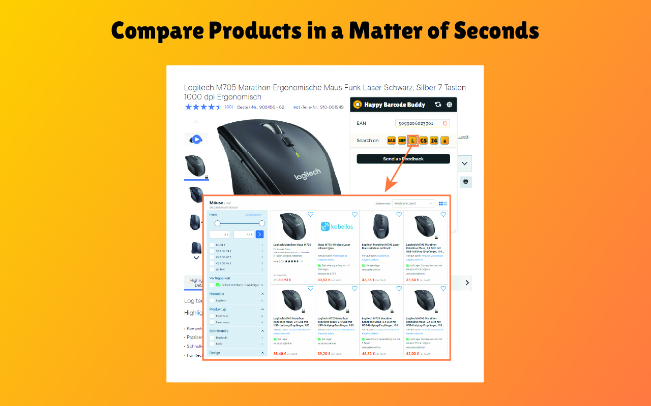 Happy Barcode Buddy chrome谷歌浏览器插件_扩展第3张截图