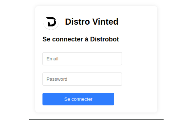 Distrobot connection Vinted chrome谷歌浏览器插件_扩展第3张截图
