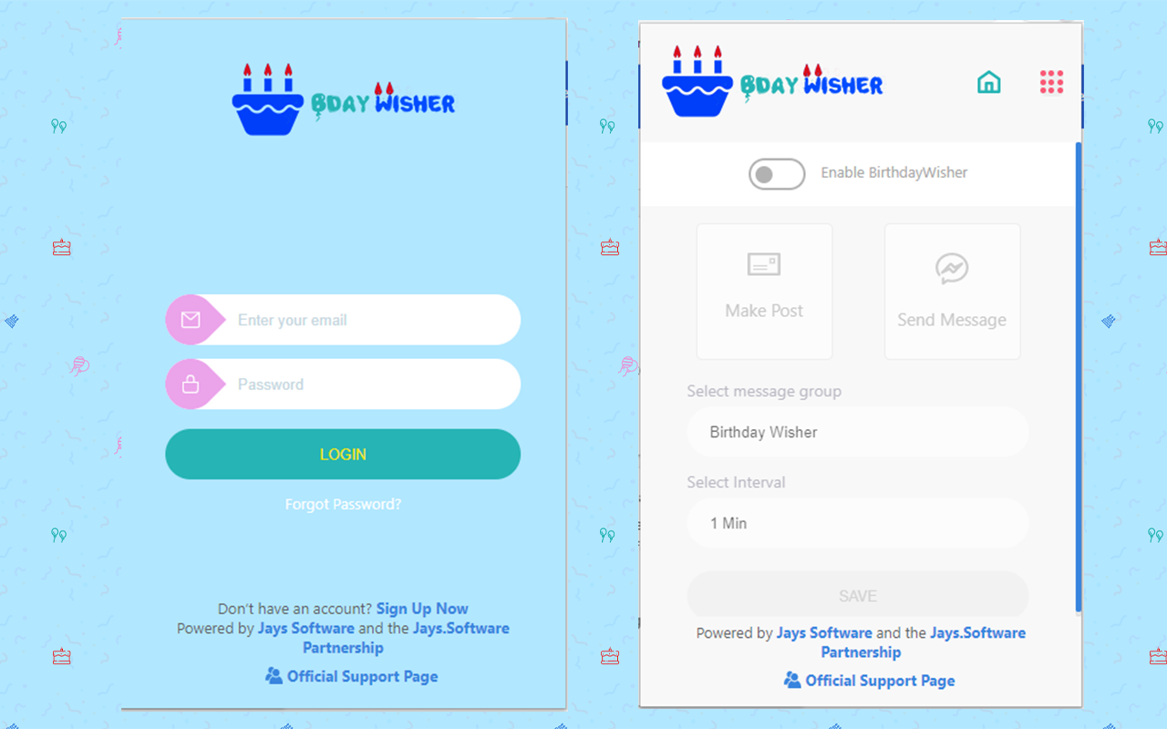 Bday Wisher Automator chrome谷歌浏览器插件_扩展第1张截图