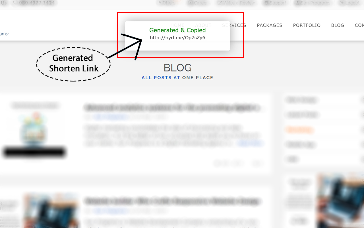 SPRL Link Shortener chrome谷歌浏览器插件_扩展第4张截图
