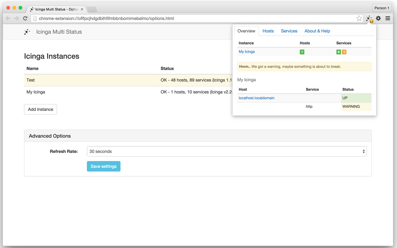 Icinga Multi Status chrome谷歌浏览器插件_扩展第1张截图
