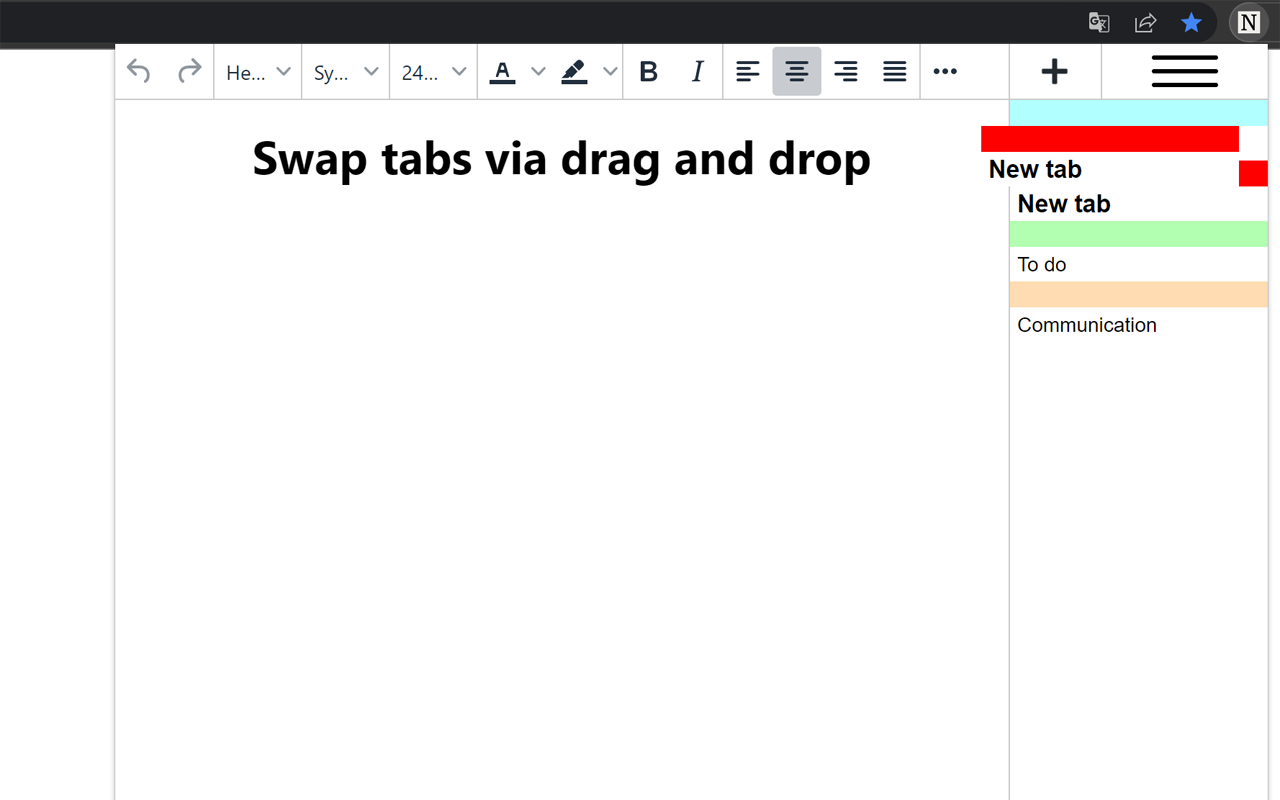 Notes Tabs Popup TinyMCE chrome谷歌浏览器插件_扩展第1张截图
