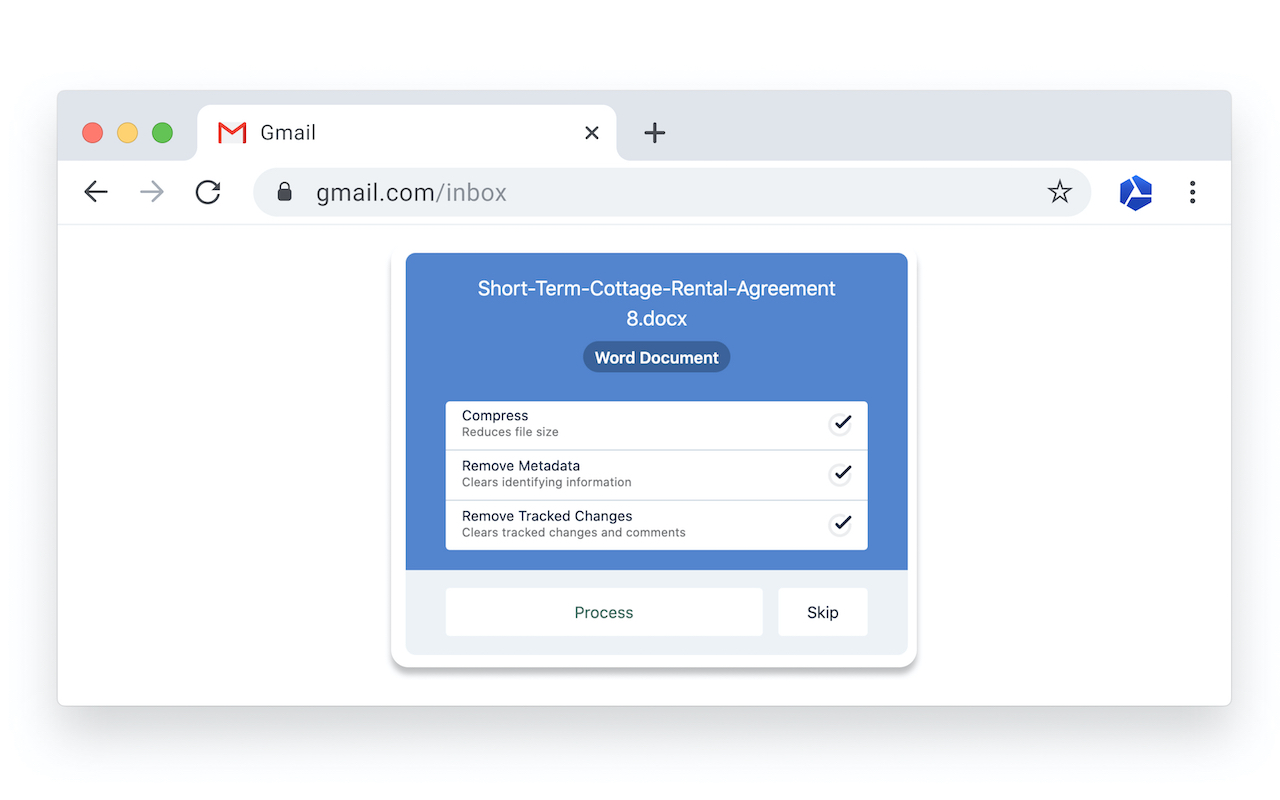 Attachment Metadata Removal for Gmail chrome谷歌浏览器插件_扩展第3张截图