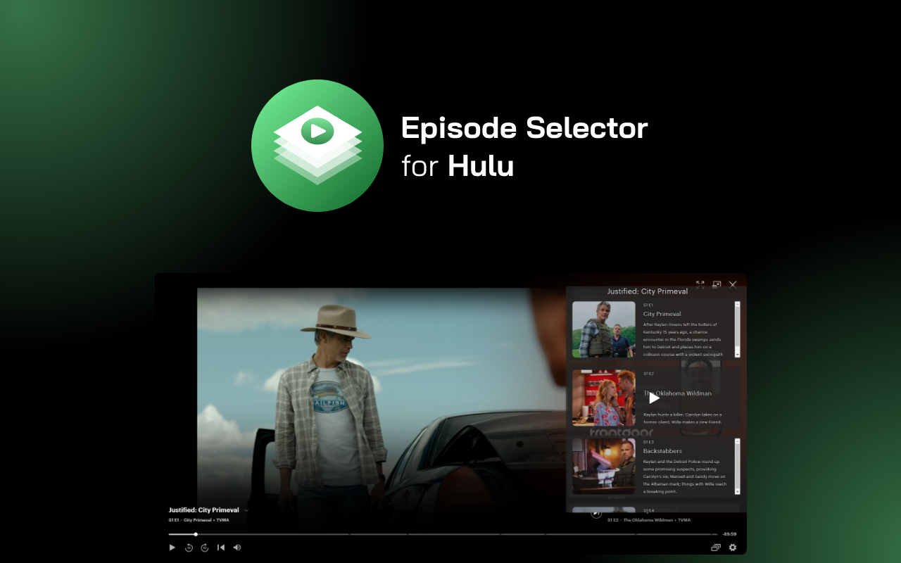 Hulu Episode Selector: Hulu episode list. chrome谷歌浏览器插件_扩展第3张截图