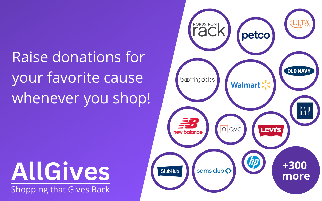 AllGives Shopping: Support a Local Cause as You Shop chrome谷歌浏览器插件_扩展第1张截图