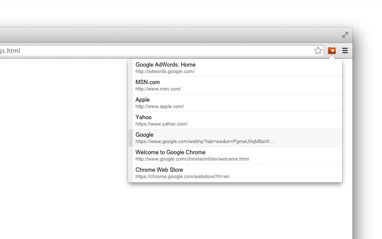 Most Visited (Top Sites) chrome谷歌浏览器插件_扩展第1张截图