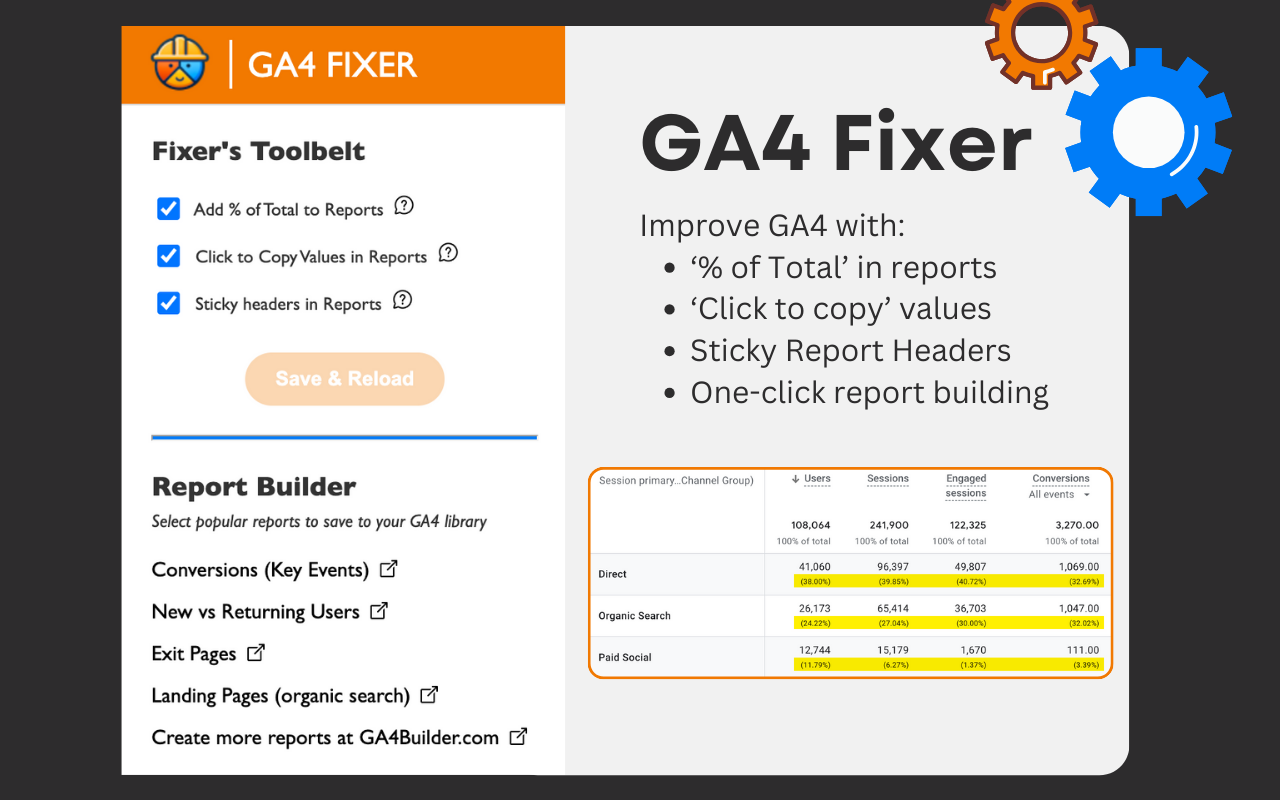 GA4 Fixer chrome谷歌浏览器插件_扩展第3张截图