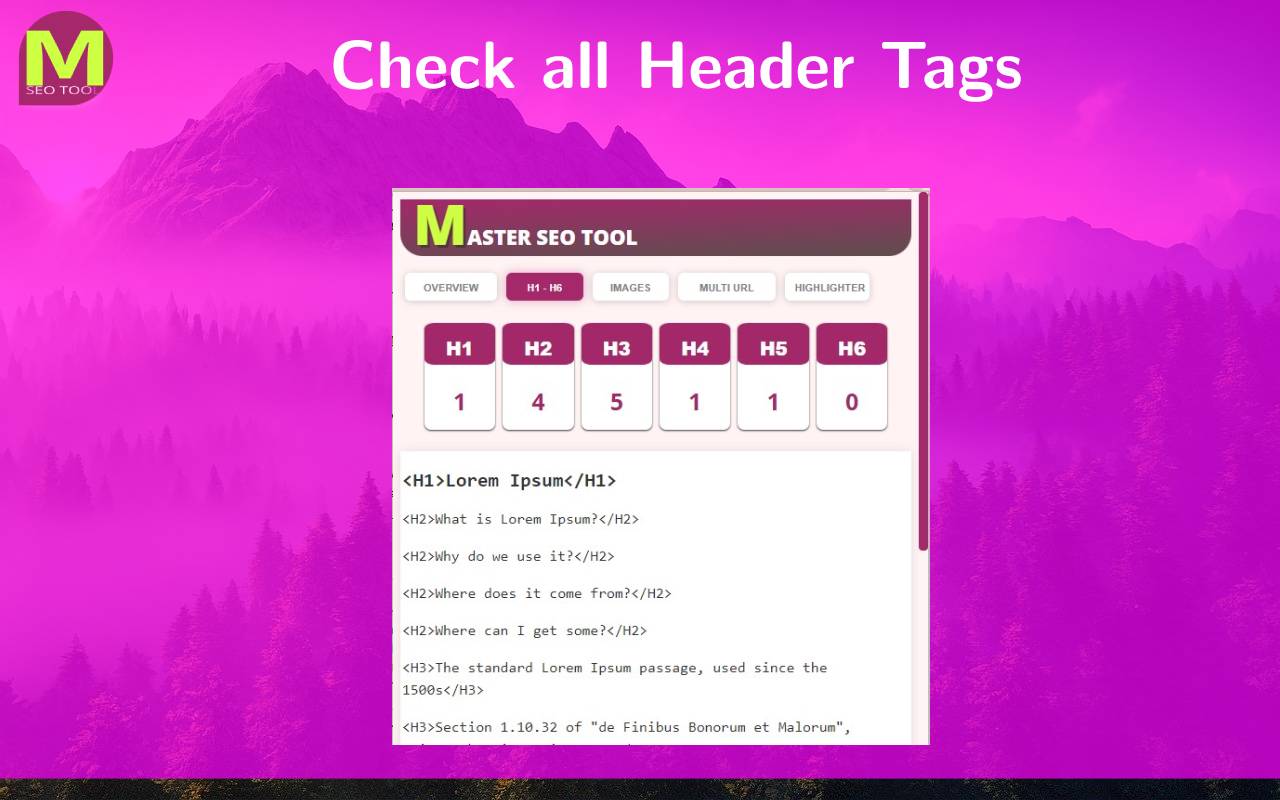 MASTER SEO Tool- SERP Counter & Meta chrome谷歌浏览器插件_扩展第4张截图