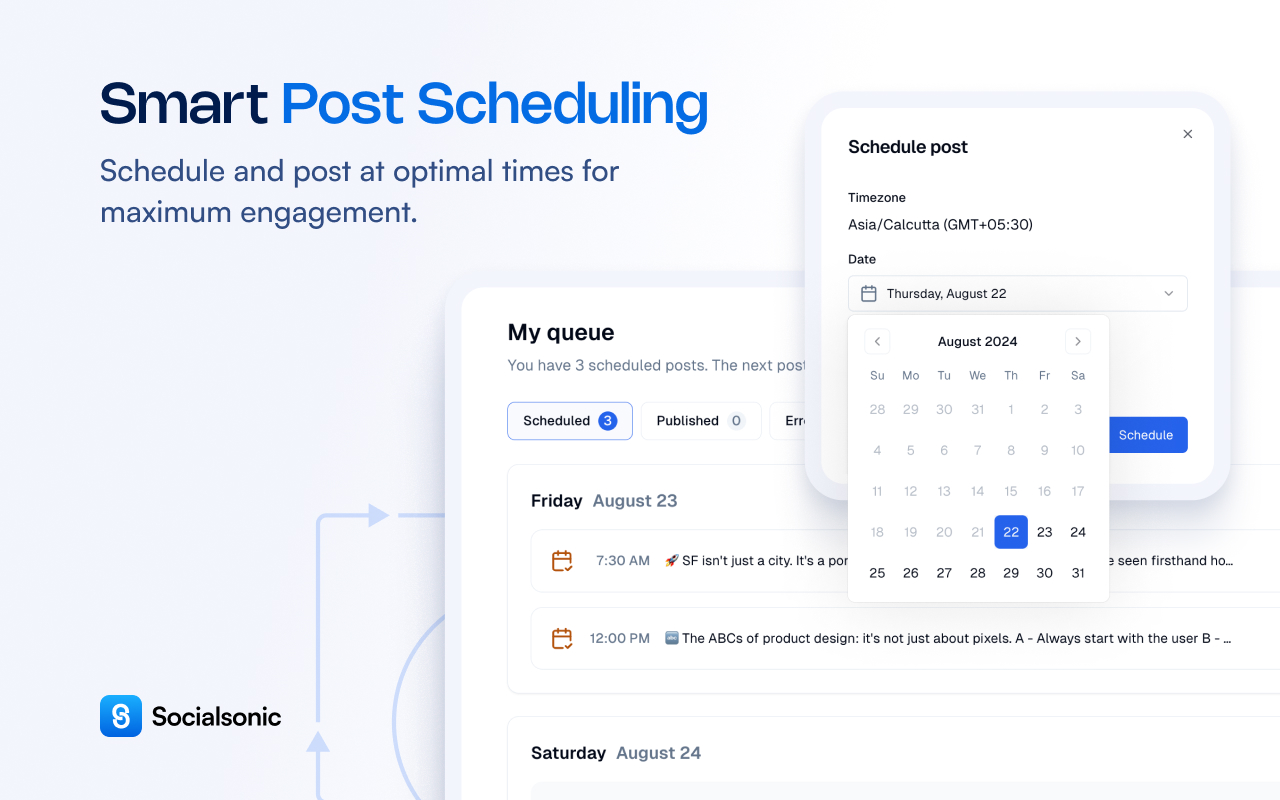 Socialsonic AI chrome谷歌浏览器插件_扩展第1张截图