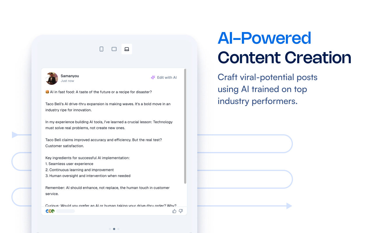 Socialsonic AI chrome谷歌浏览器插件_扩展第3张截图