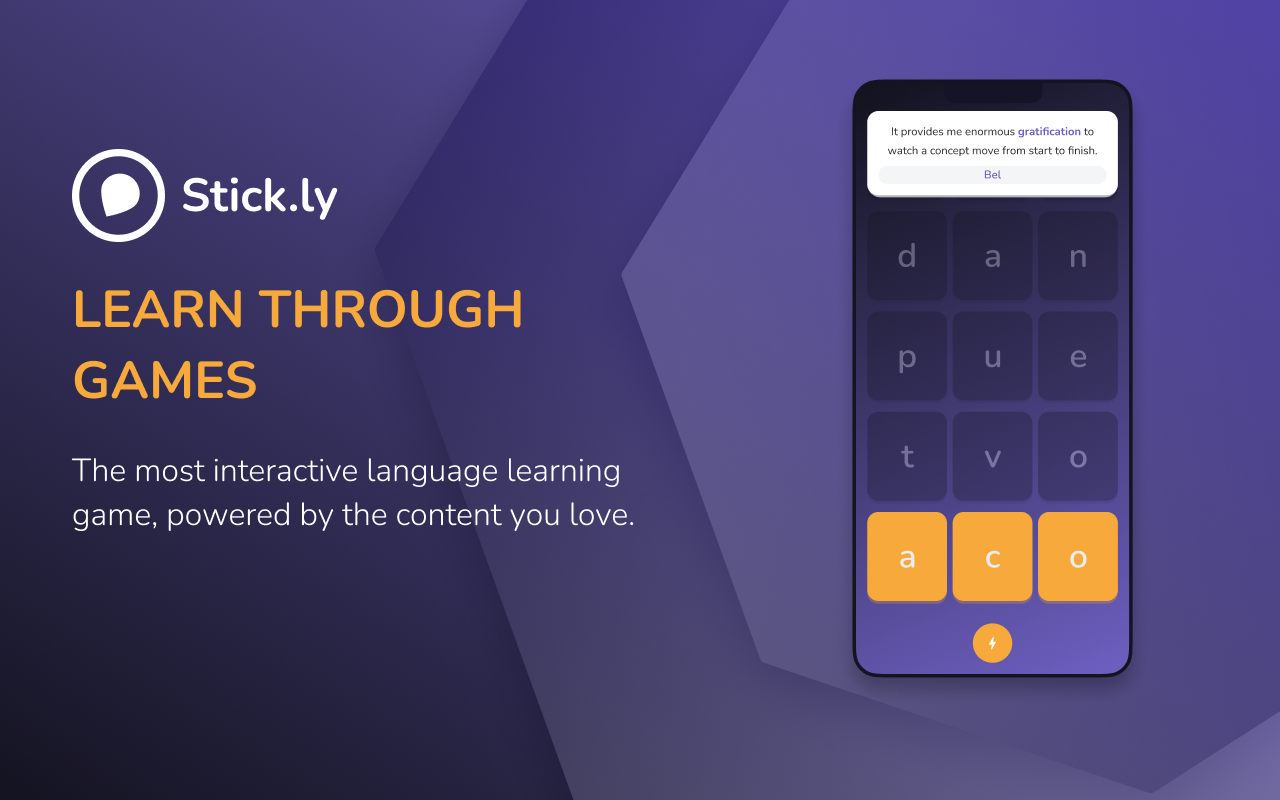 Stick.ly - translate & learn chrome谷歌浏览器插件_扩展第5张截图