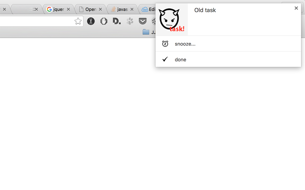 Easy light taskmanager reminder напоминалка chrome谷歌浏览器插件_扩展第3张截图