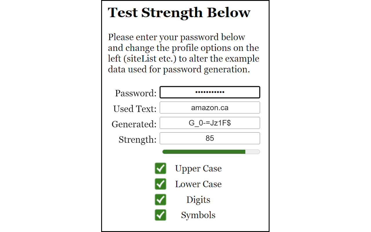 PasswordMaker Pro chrome谷歌浏览器插件_扩展第1张截图