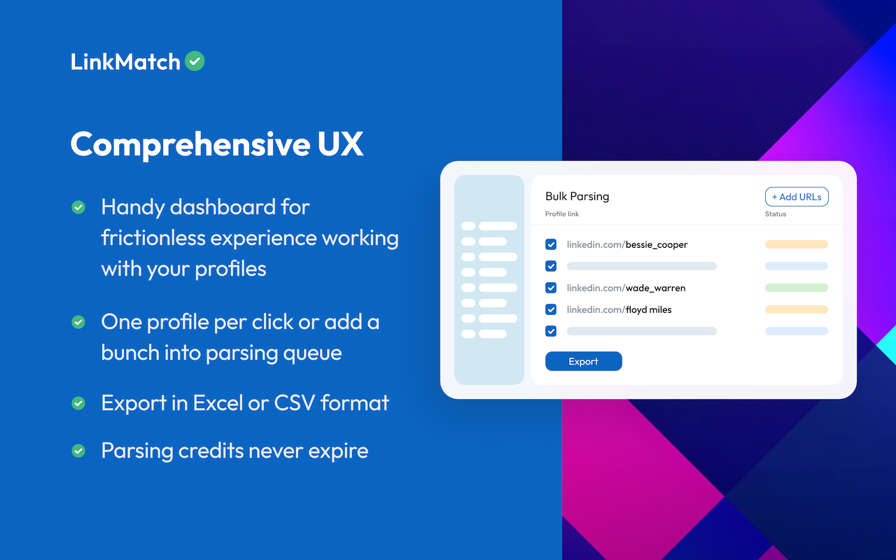 LinkMatch For CSV chrome谷歌浏览器插件_扩展第3张截图