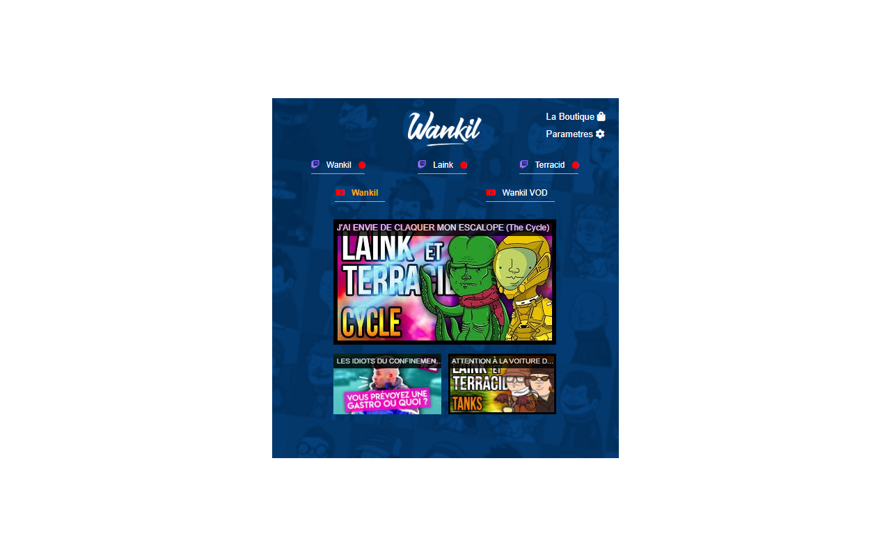 Wankil Extension chrome谷歌浏览器插件_扩展第1张截图