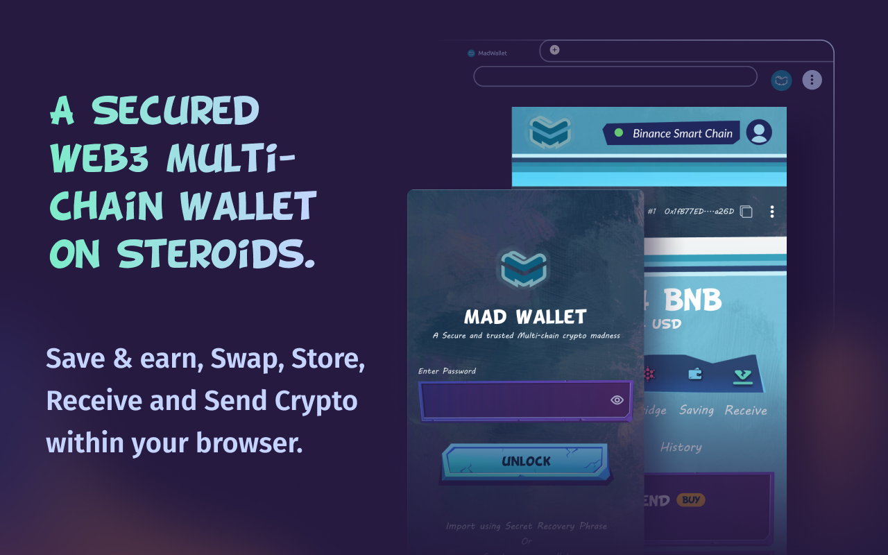 MadWallet chrome谷歌浏览器插件_扩展第1张截图