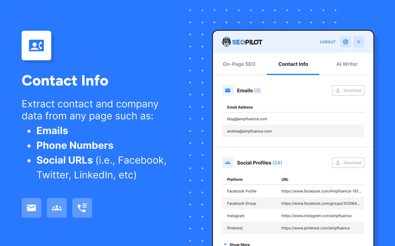 SEO Pilot chrome谷歌浏览器插件_扩展第1张截图