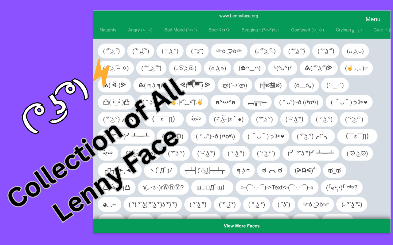 Lenny Face ( ͡° ͜ʖ ͡°) chrome谷歌浏览器插件_扩展第4张截图