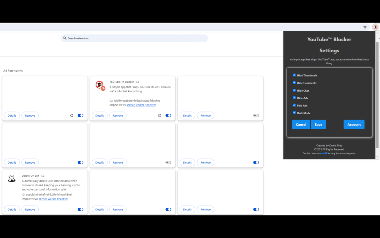 YouTubeTM Blocker chrome谷歌浏览器插件_扩展第1张截图