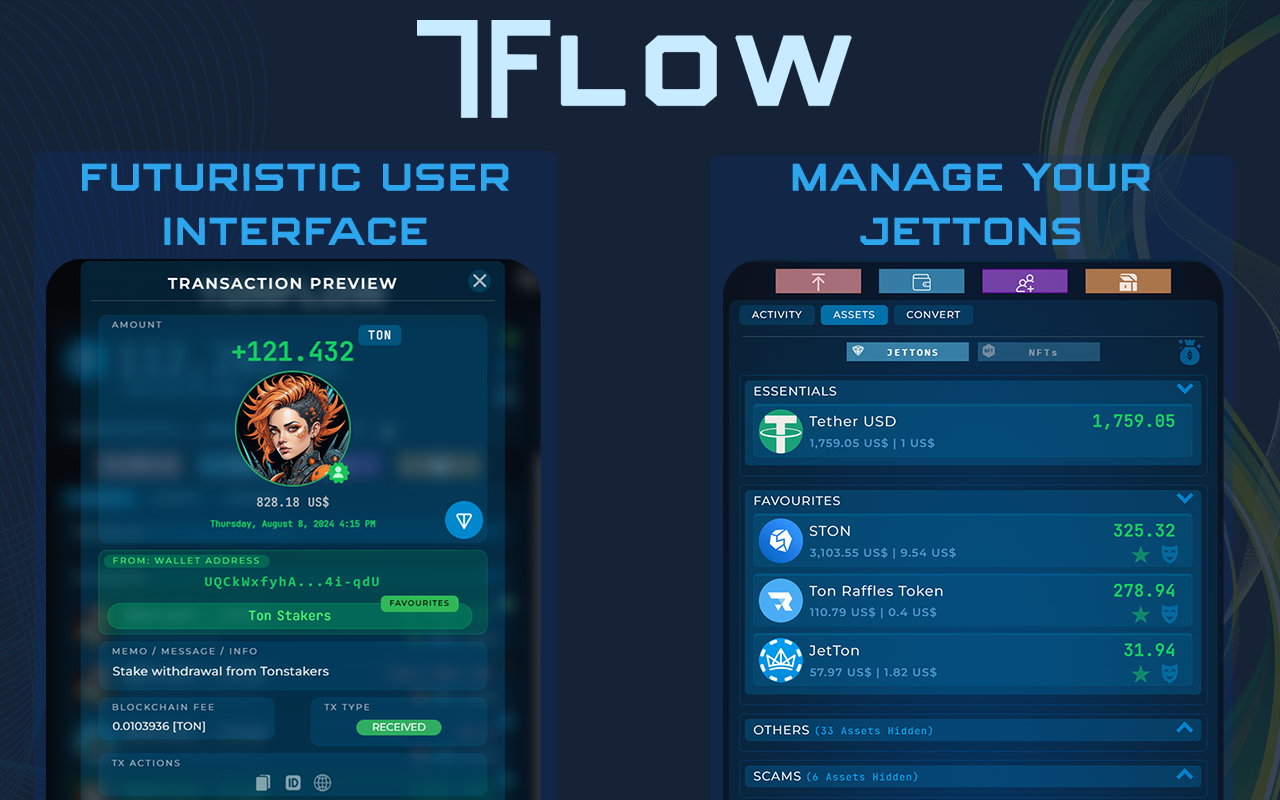 TONFLOW | TON Wallet chrome谷歌浏览器插件_扩展第4张截图