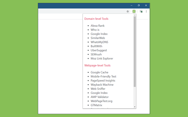 SiteTools chrome谷歌浏览器插件_扩展第1张截图