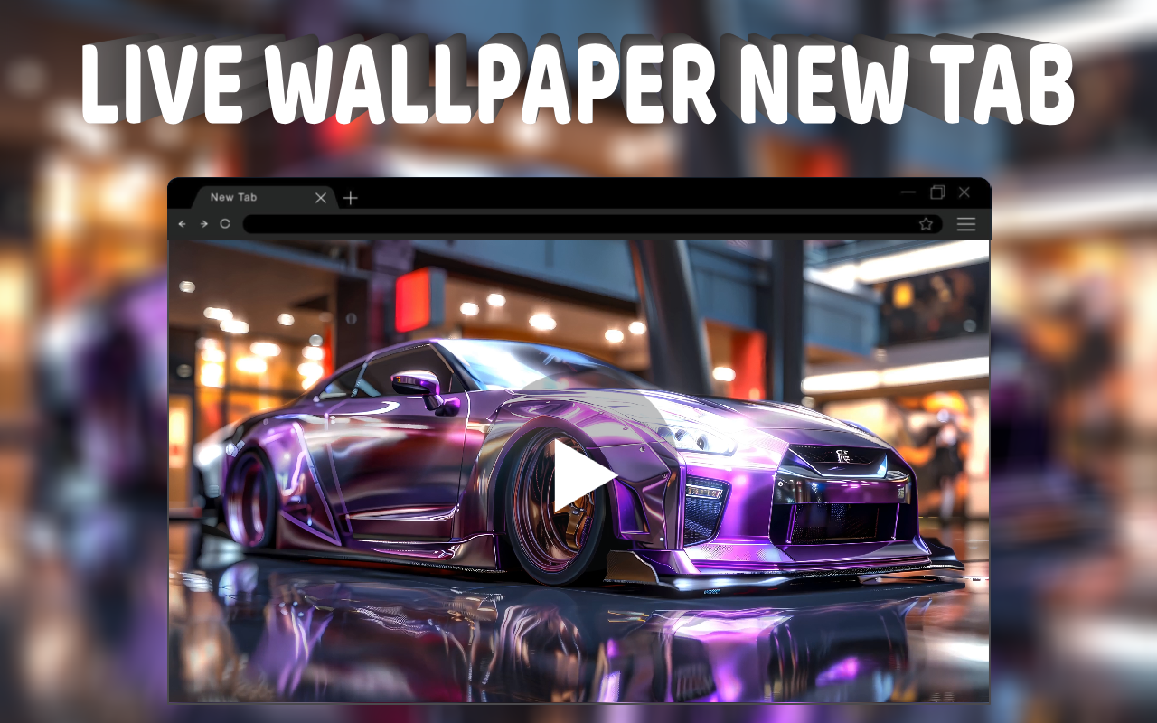 Nissan GTR live wallpaper chrome谷歌浏览器插件_扩展第1张截图