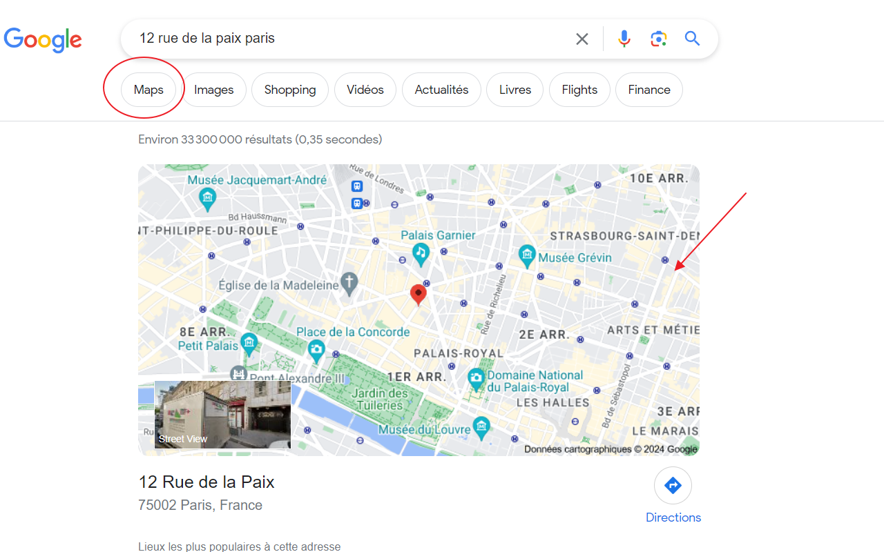 Restore Google Maps on Search chrome谷歌浏览器插件_扩展第1张截图
