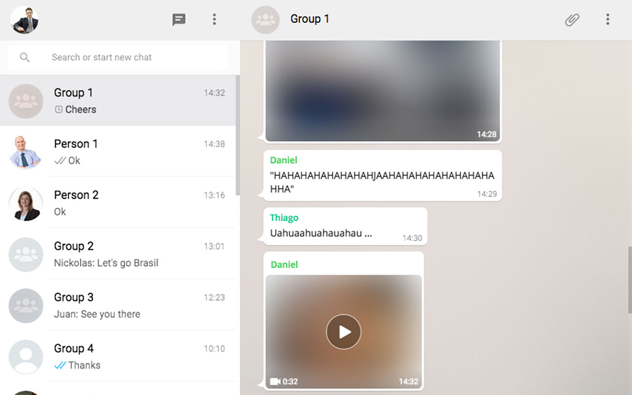 WhatsApp Blur Images chrome谷歌浏览器插件_扩展第1张截图