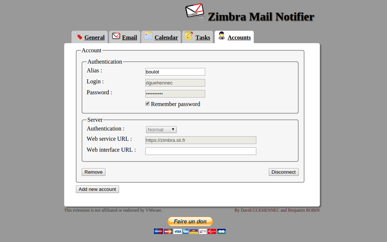 Zimbra Mail Notifier chrome谷歌浏览器插件_扩展第4张截图