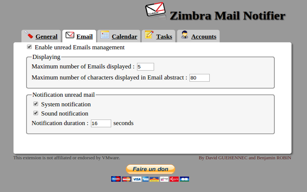 Zimbra Mail Notifier chrome谷歌浏览器插件_扩展第5张截图