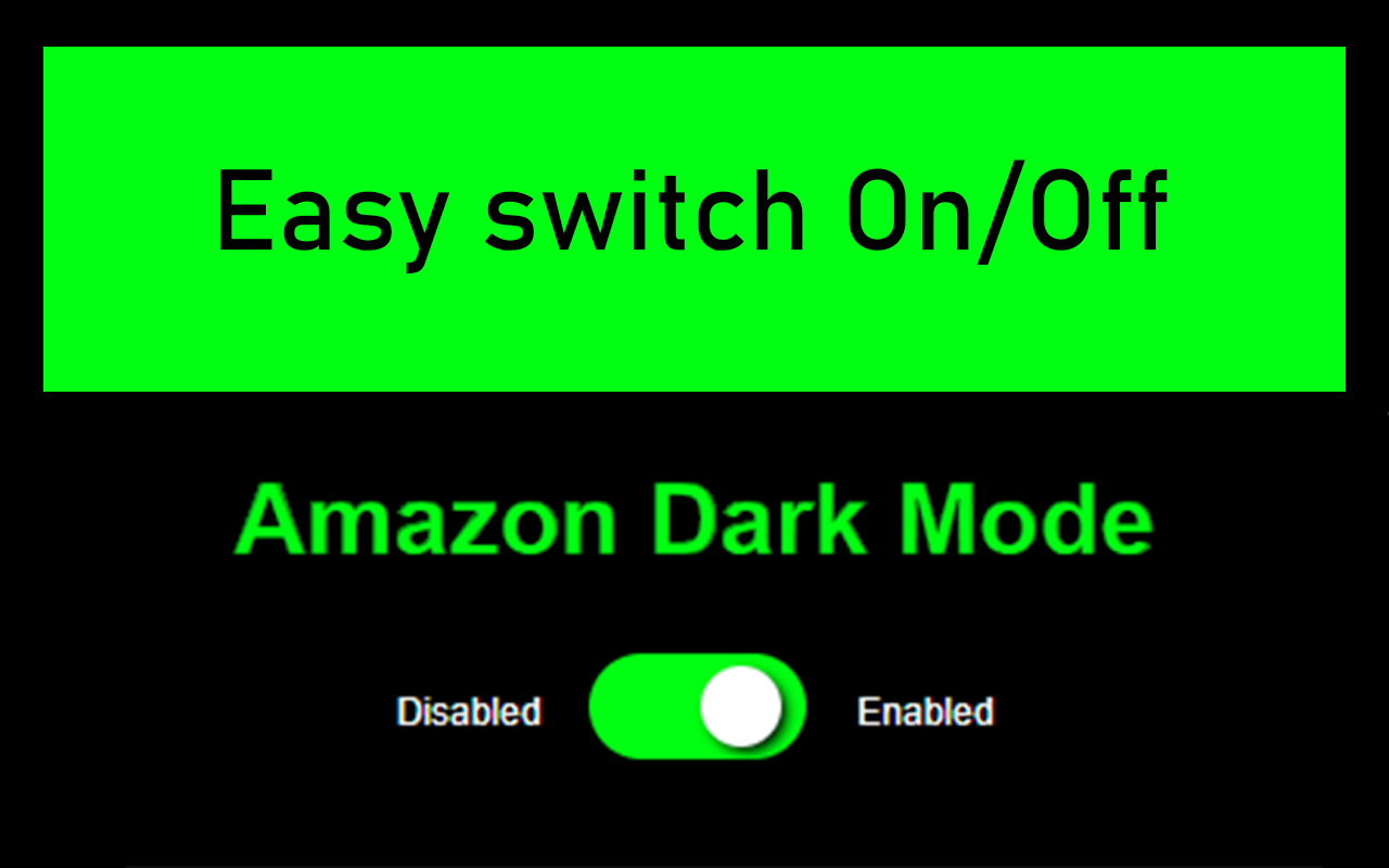 Amazon Dark Mode chrome谷歌浏览器插件_扩展第4张截图