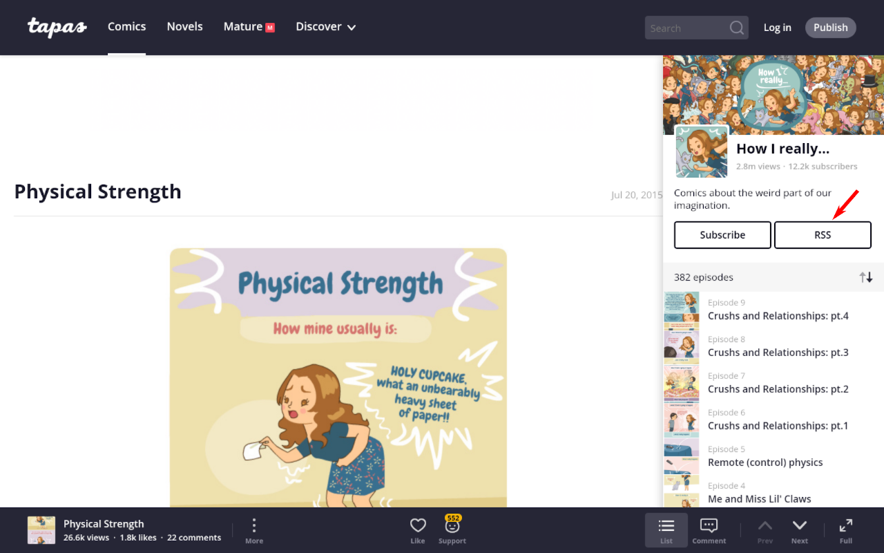 Tapas RSS Button chrome谷歌浏览器插件_扩展第1张截图