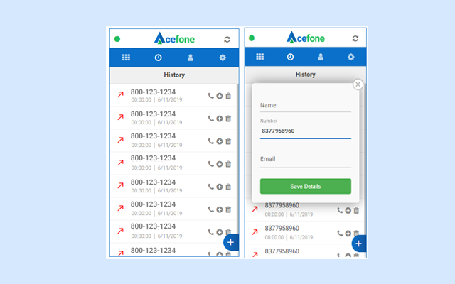 Acefone WebPhone chrome谷歌浏览器插件_扩展第3张截图