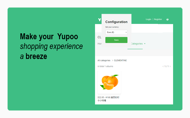 Yupoo Currencies Converter chrome谷歌浏览器插件_扩展第1张截图