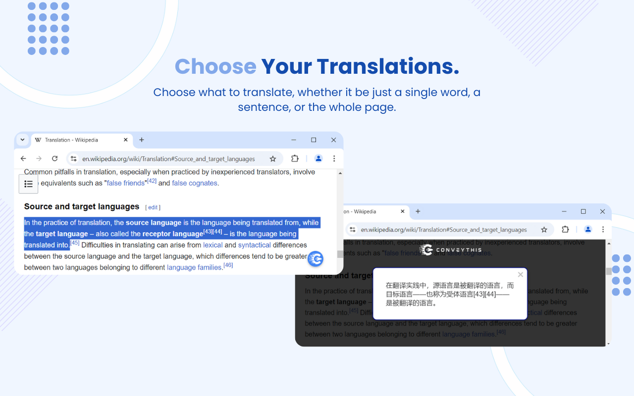 Website Translator chrome谷歌浏览器插件_扩展第1张截图