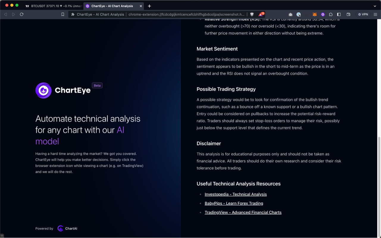 ChartEye chrome谷歌浏览器插件_扩展第1张截图