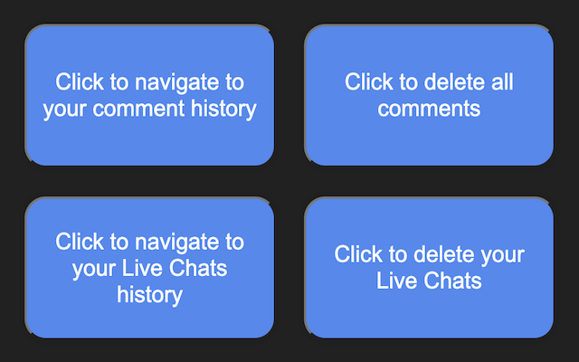 YouTube Comment Deleter chrome谷歌浏览器插件_扩展第1张截图