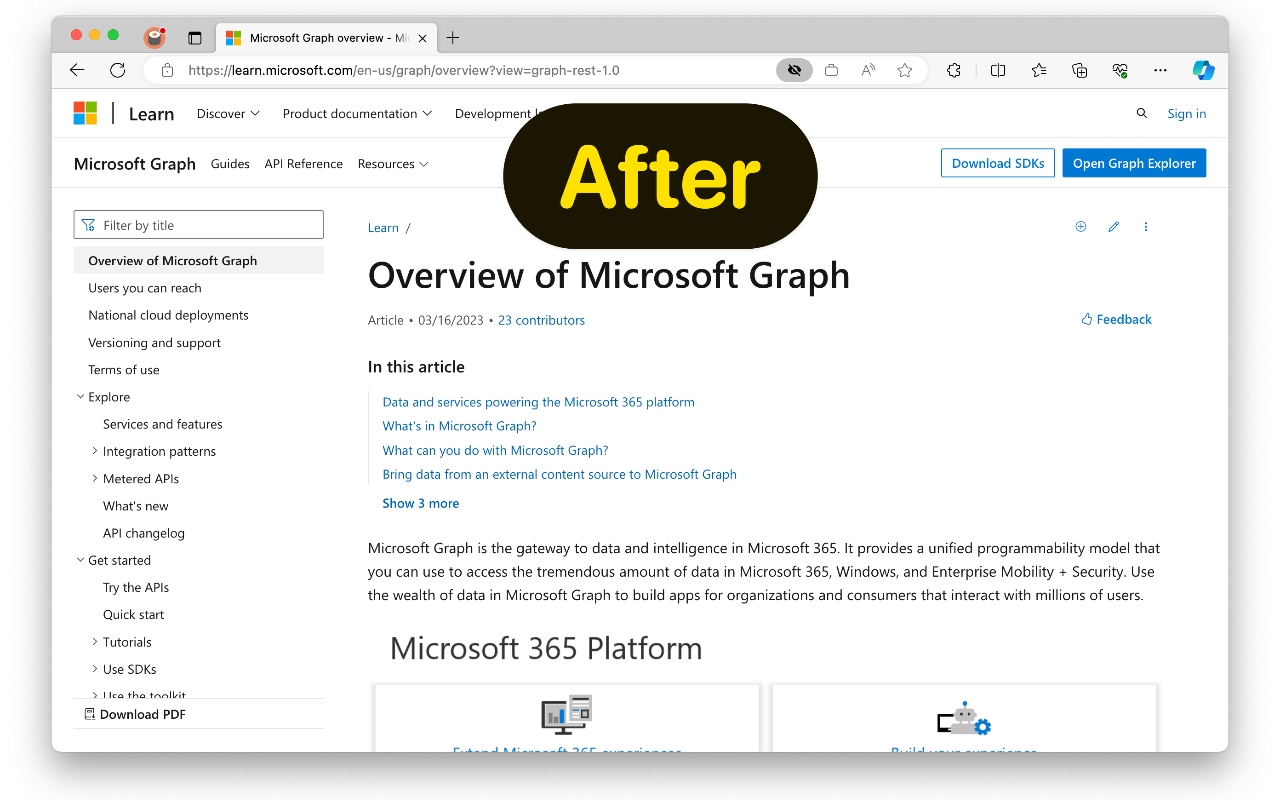 Refined Microsoft Learn chrome谷歌浏览器插件_扩展第3张截图