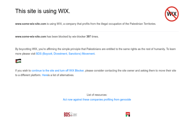 WixBlock chrome谷歌浏览器插件_扩展第1张截图