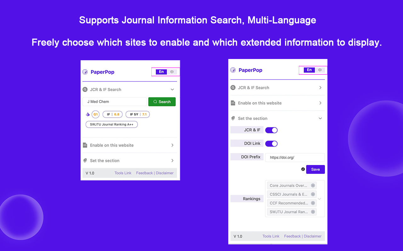 文献泡泡 - PubMed、Google学术、知网等期刊影响因子、分区、文章关注度排名 chrome谷歌浏览器插件_扩展第2张截图