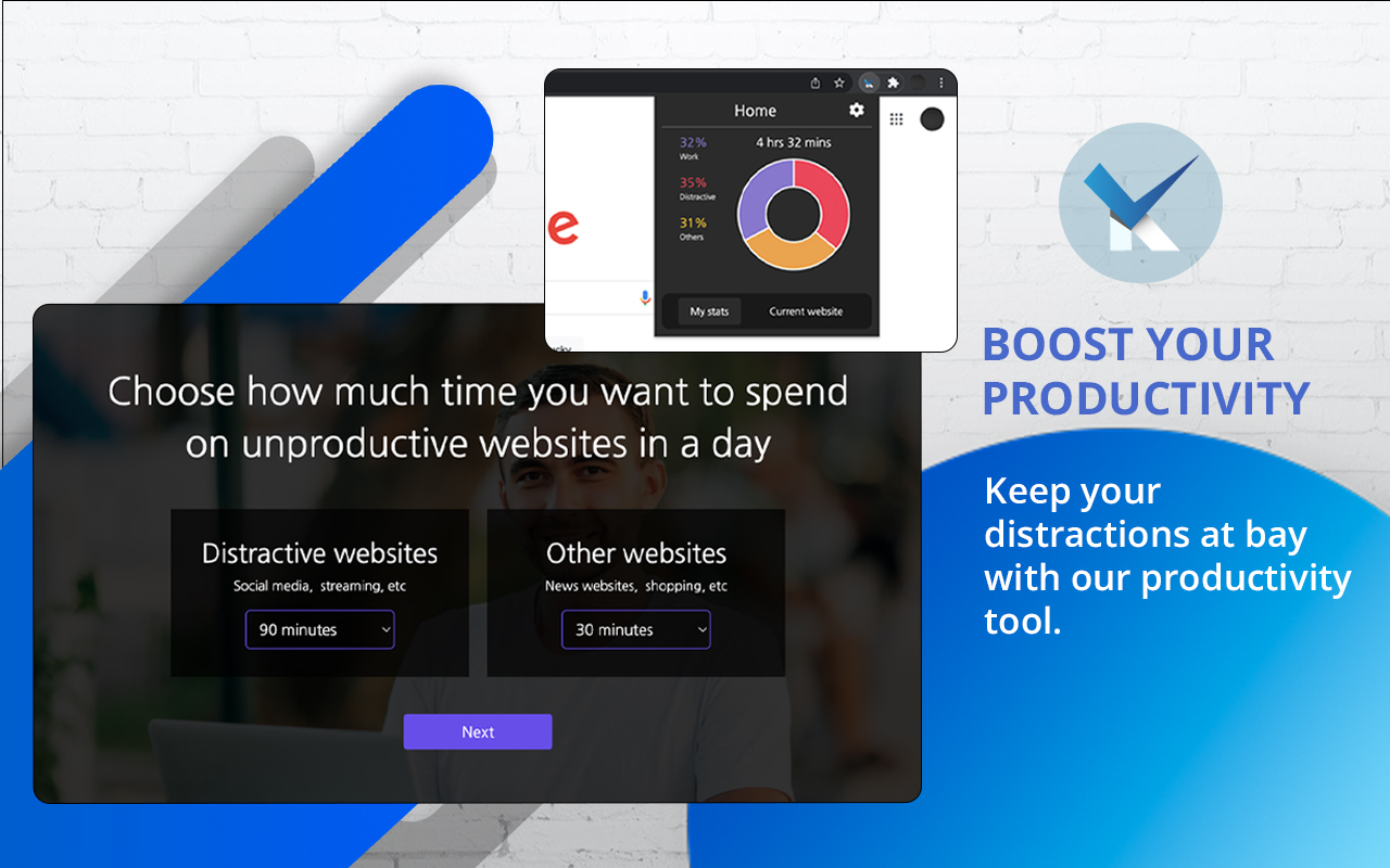 Website Blocker- Block Sites chrome谷歌浏览器插件_扩展第1张截图