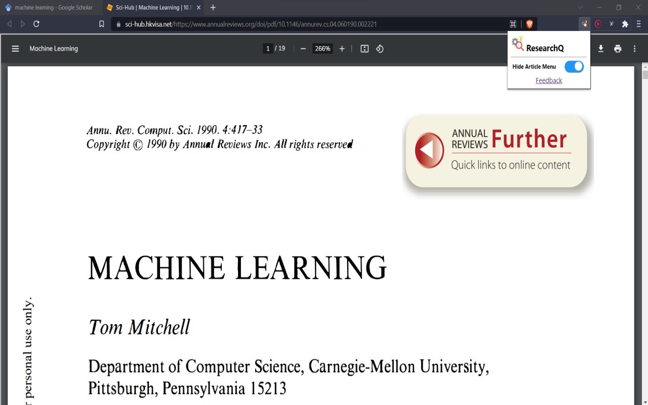 ResearchQ chrome谷歌浏览器插件_扩展第3张截图