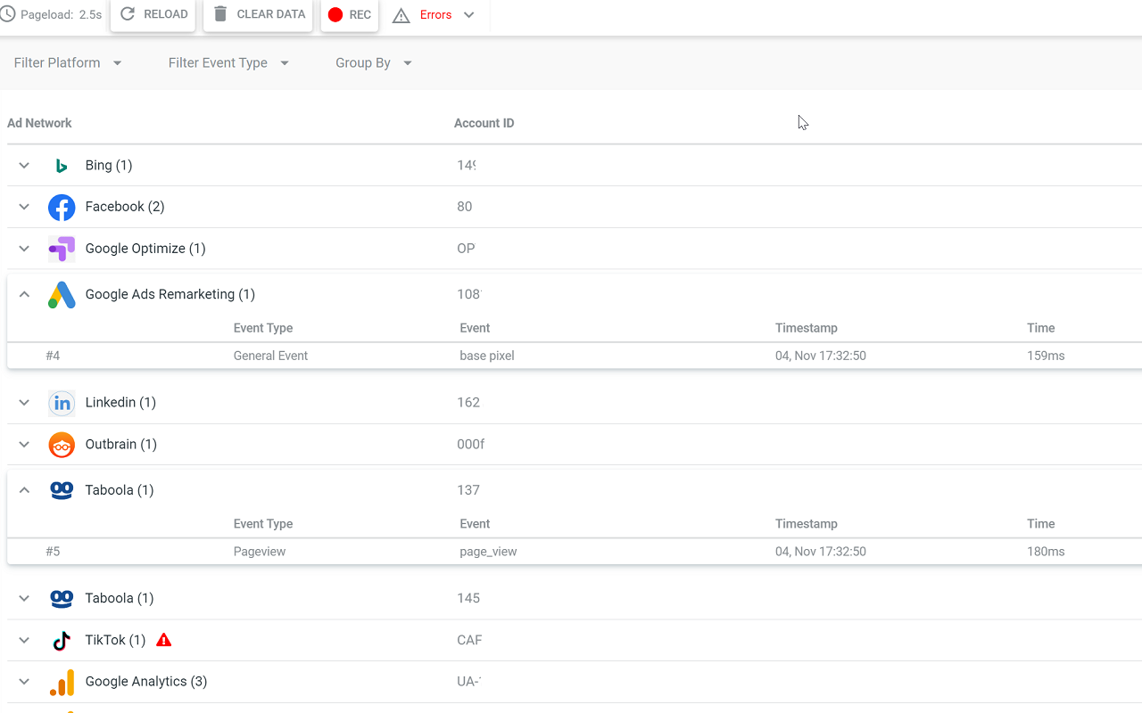 TagHound - Analytics/GTM/Pixel Debugger chrome谷歌浏览器插件_扩展第2张截图