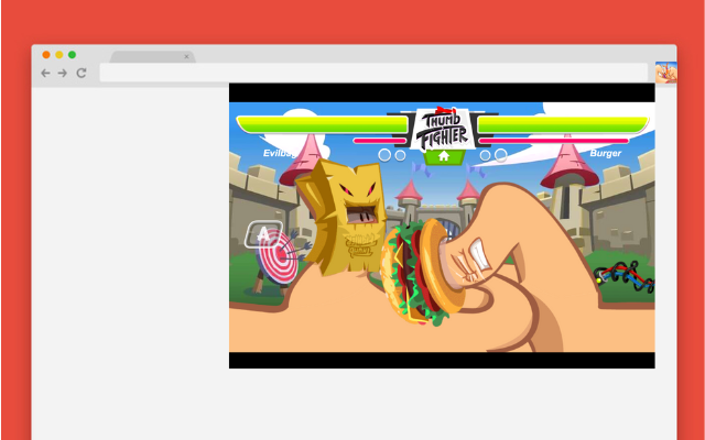 Thumb Fighter Game chrome谷歌浏览器插件_扩展第3张截图