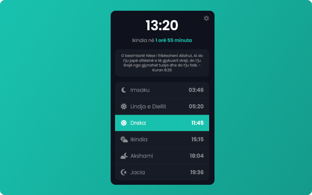 Takvimi Sot Popup chrome谷歌浏览器插件_扩展第3张截图